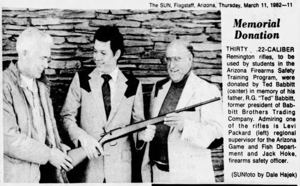 Clipping from Arizona Daily Sun